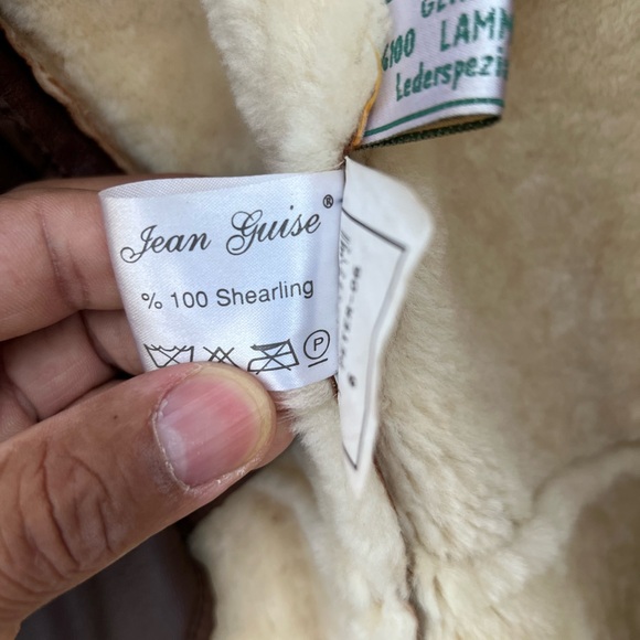 Kids Jean Guise Tanatar A.S. 100% Shearling Lambskin 100%  Leather size 6 Mint ! - Picture 10 of 16